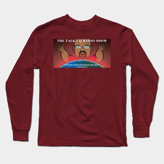 A T2Q World Tee (Throwback) Long Sleeve T-Shirt by T2Q